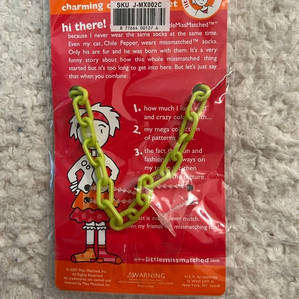 Little Miss Matched Kids' w/ Bracelet + 4 Interchangeable Charms